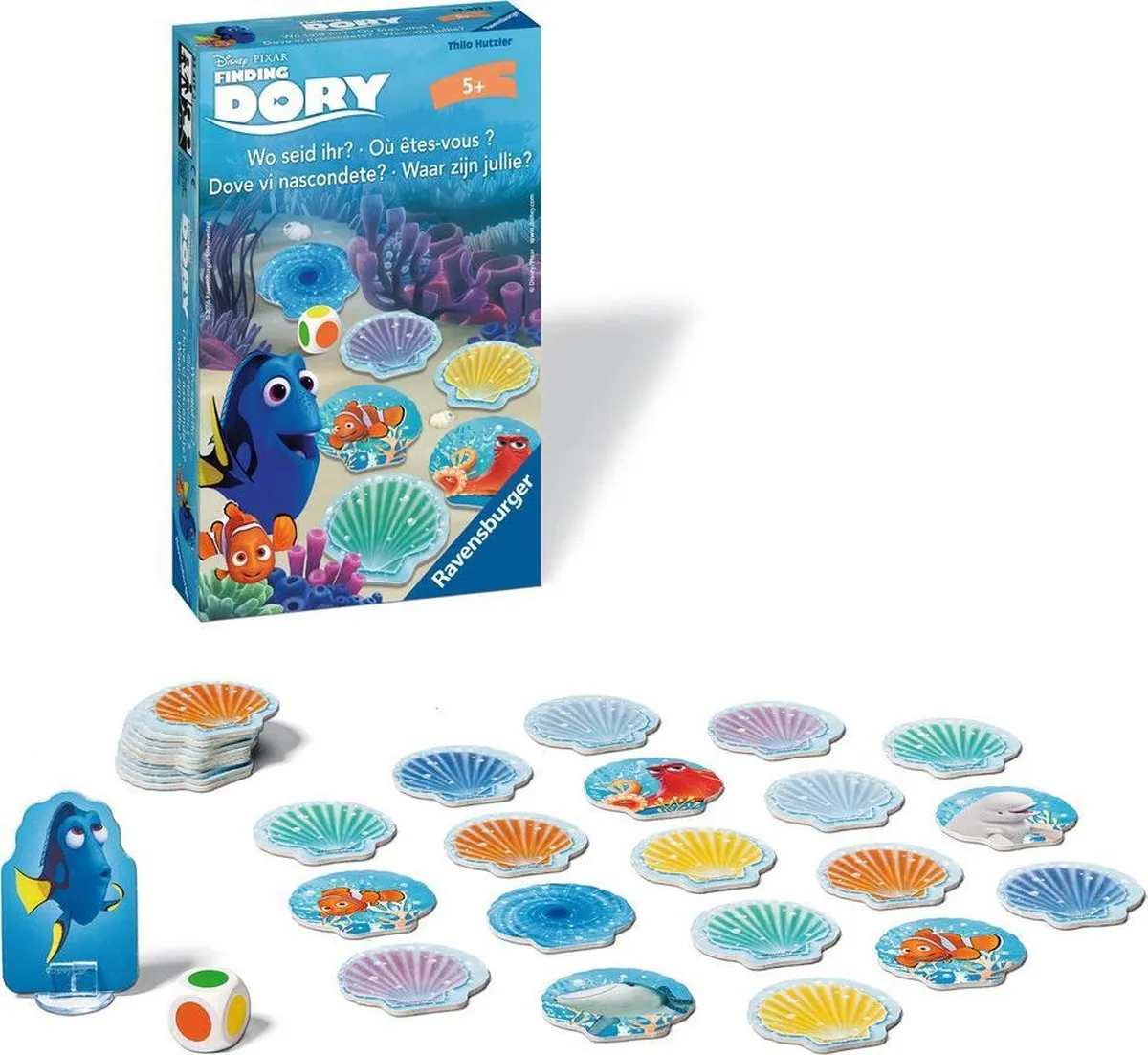 Ravensburger Disney Finding Dory Waar zijn jullie? - 36 Kaarten