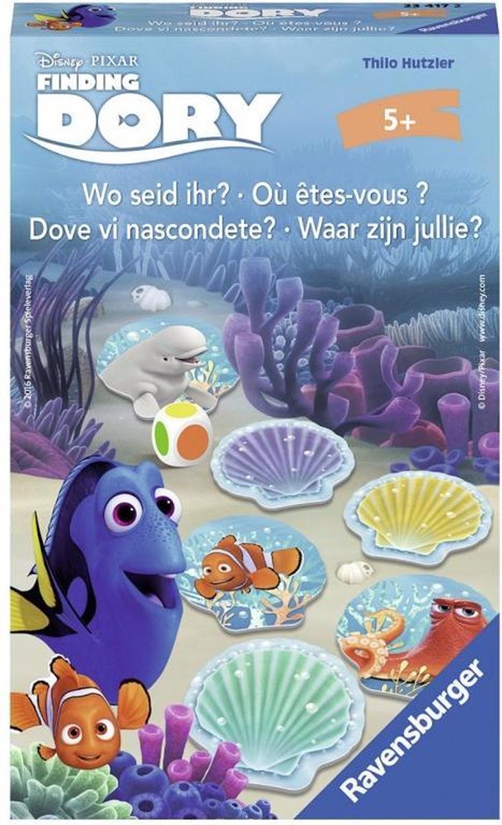 Ravensburger Disney Finding Dory Waar zijn jullie?