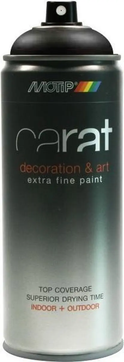 Motip Carat Traffic Black Spuitbus 400ml