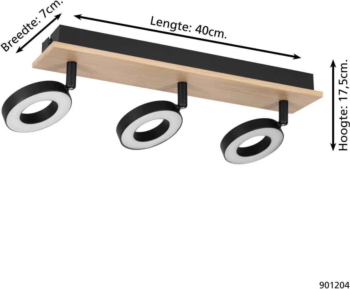 Eglo Rielves Spot LED 40cm - 3 Lichtpunten