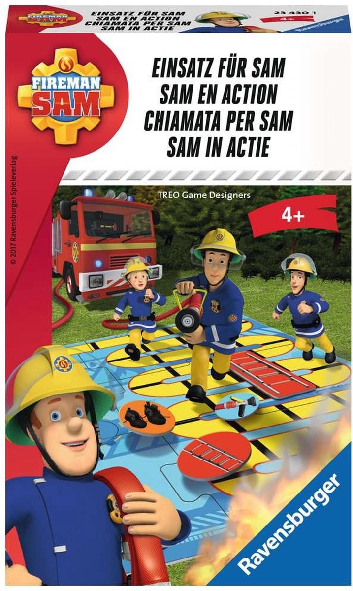 Ravensburger Brandweerman Sam in actie - pocketspel