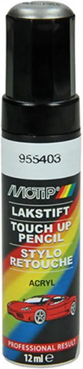 Motip Auto Lakstift Zilver Metallic 12ml
