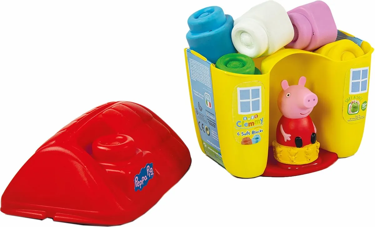 Clementoni Peppa Pig Clemmy Basket - 28 Stuks - Multicolor