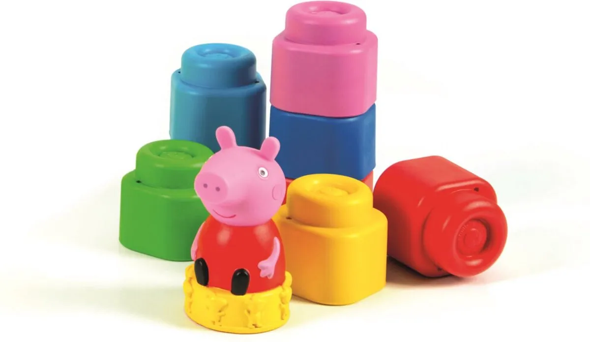 Clementoni Peppa Pig Clemmy Basket - 28 Stuks - Multicolor