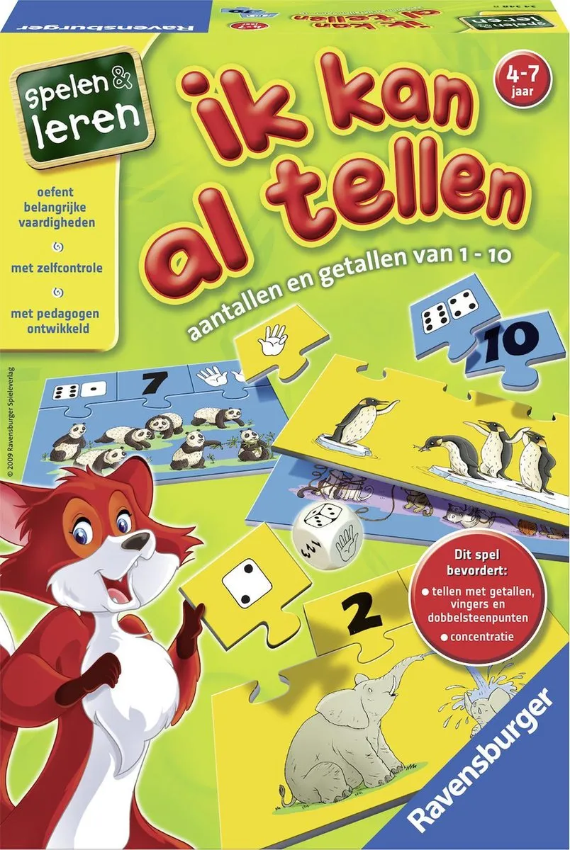 Ravensburger Ik kan al tellen! Leerspel
