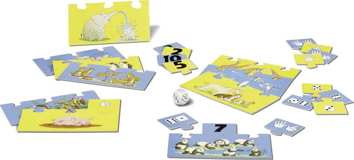 Ravensburger Ik kan al tellen! Leerspel - 30 Puzzels
