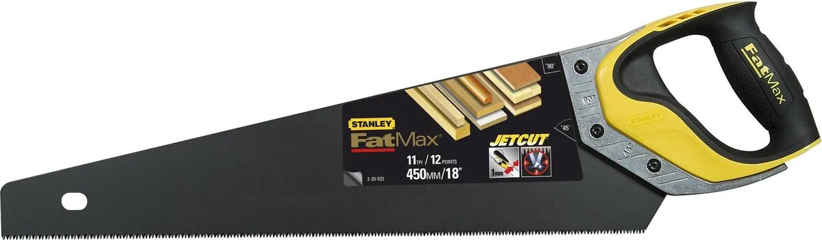 Stanley FatMax Handzaag 450mm - Hout - 2-20-533