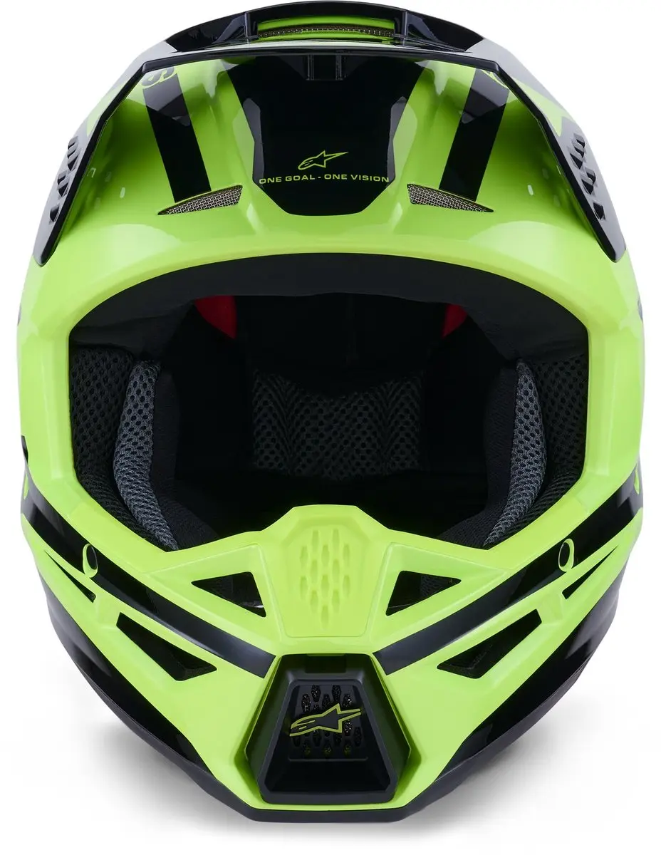 Alpinestars S-M3 Heat Crosshelm - Geel/Zwart