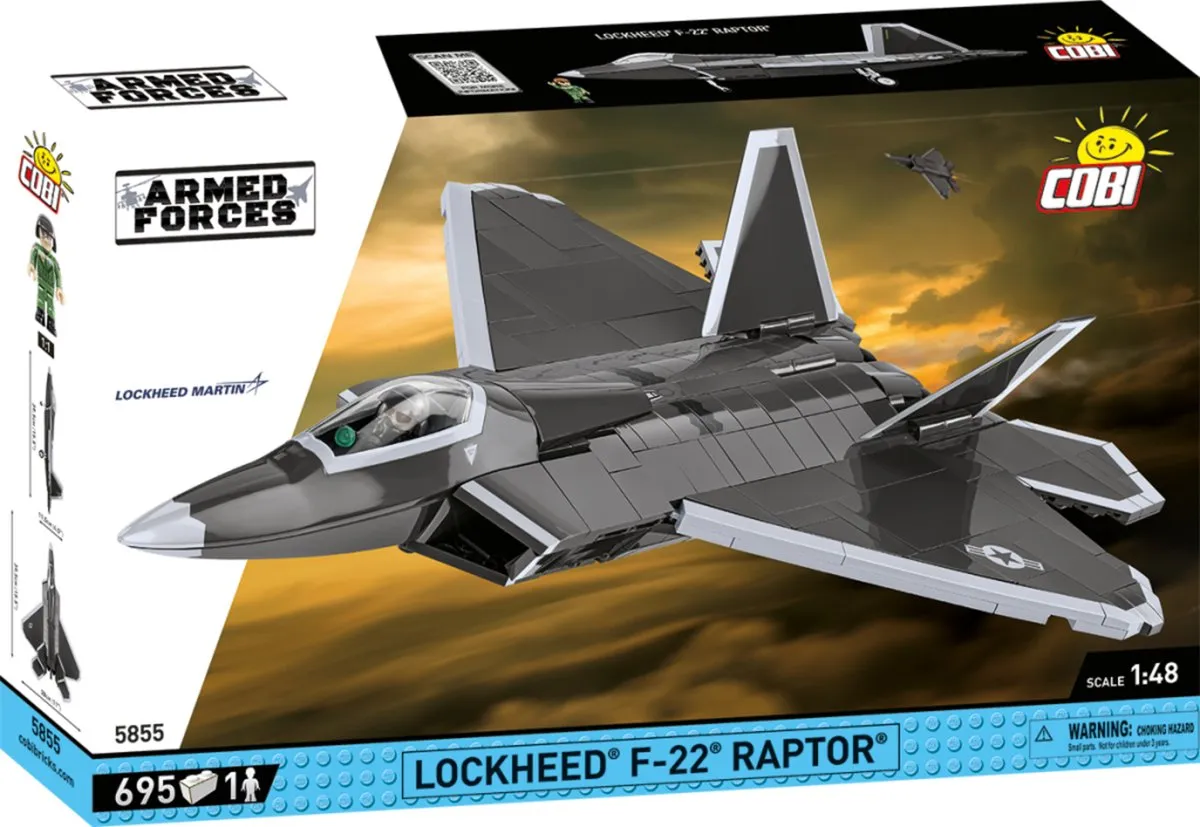 Cobi Lockheed F-22 Raptor COBI-5855