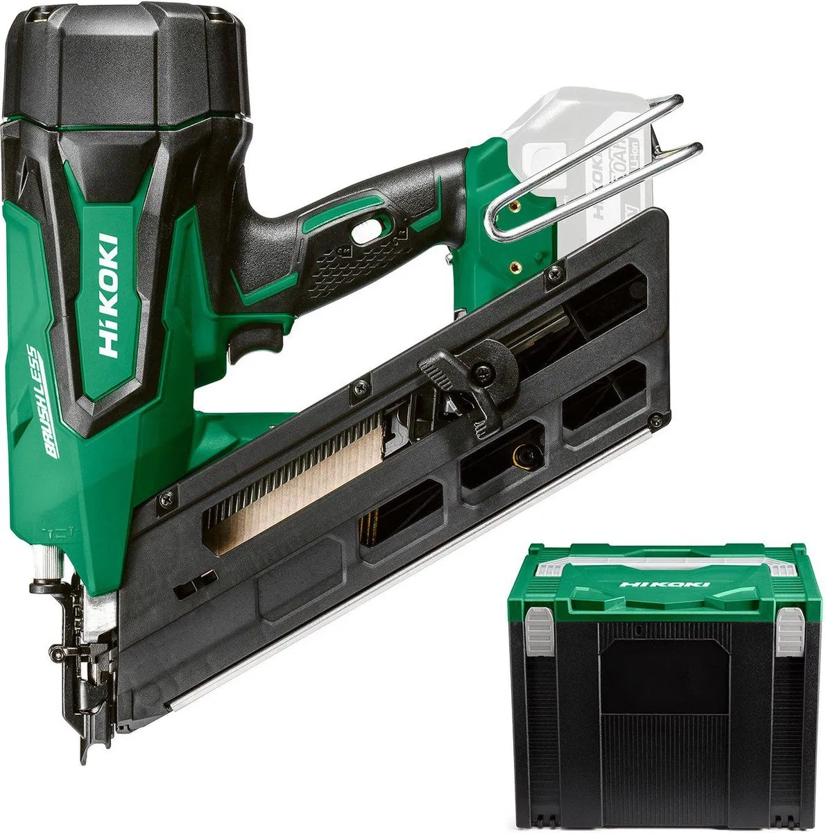 HiKOKI NR1890DBCLW9Z Accu Bradnailer 18V - 50-90mm Koolborstelloos