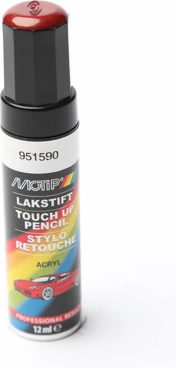 Motip Auto Lakstift Rood Metallic 12ml