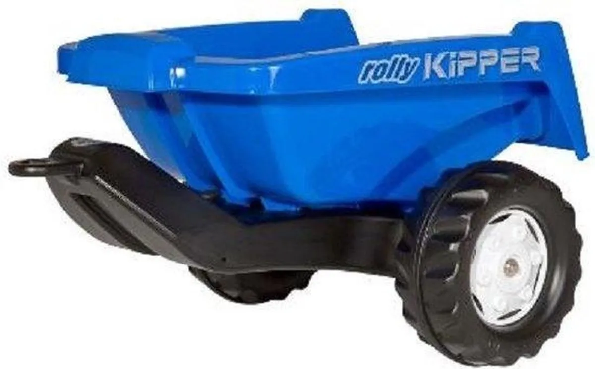 Rolly Toys Rolly Kipper II Traptractor - Zwart/Blauw