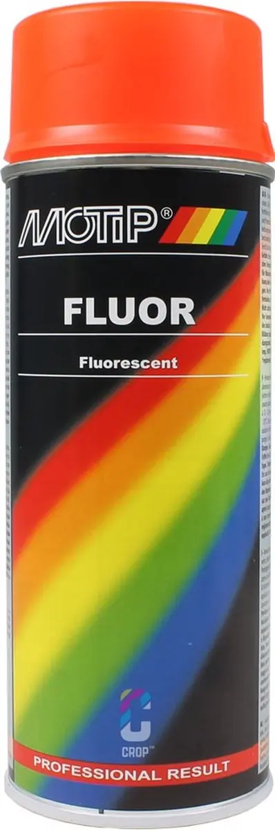 Motip Fluorescerende Lak Rood/Oranje 400ml