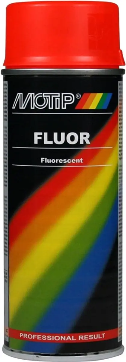 Motip Fluorescerende Lak Rood/Oranje 400ml