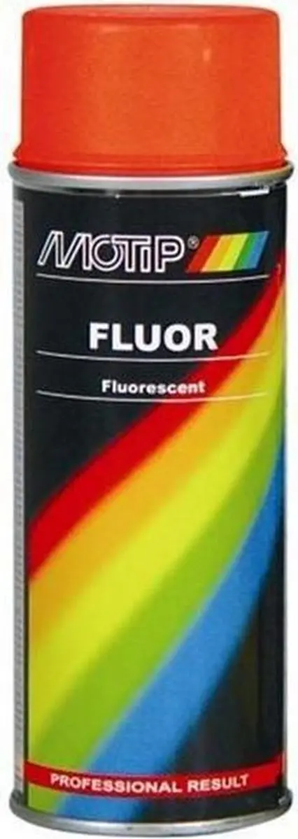 Motip Fluorescerende Lak Rood/Oranje 400ml