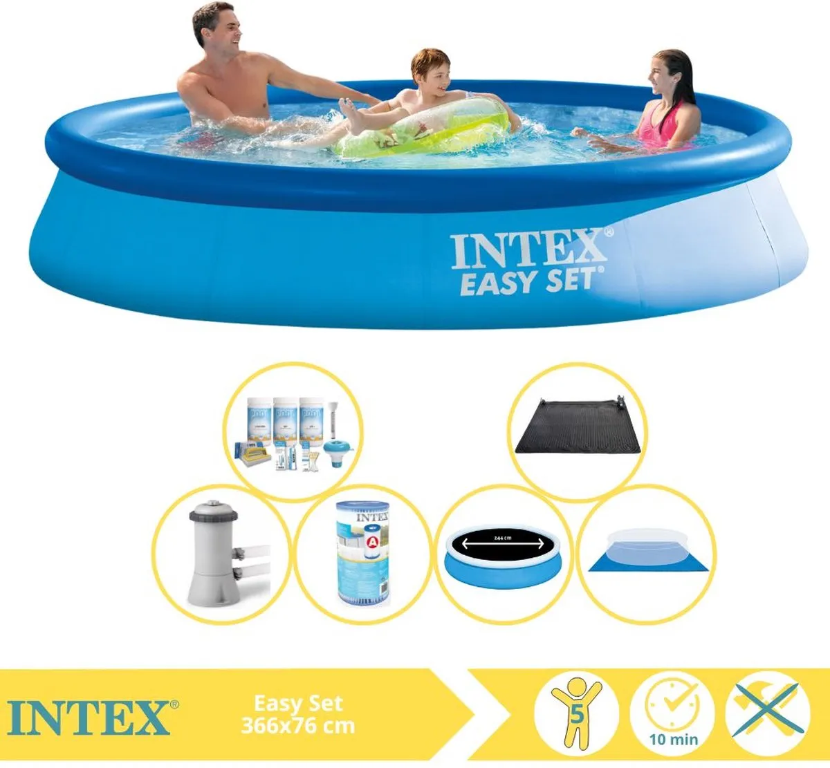 Intex Easy Set Zwembad 366x76cm