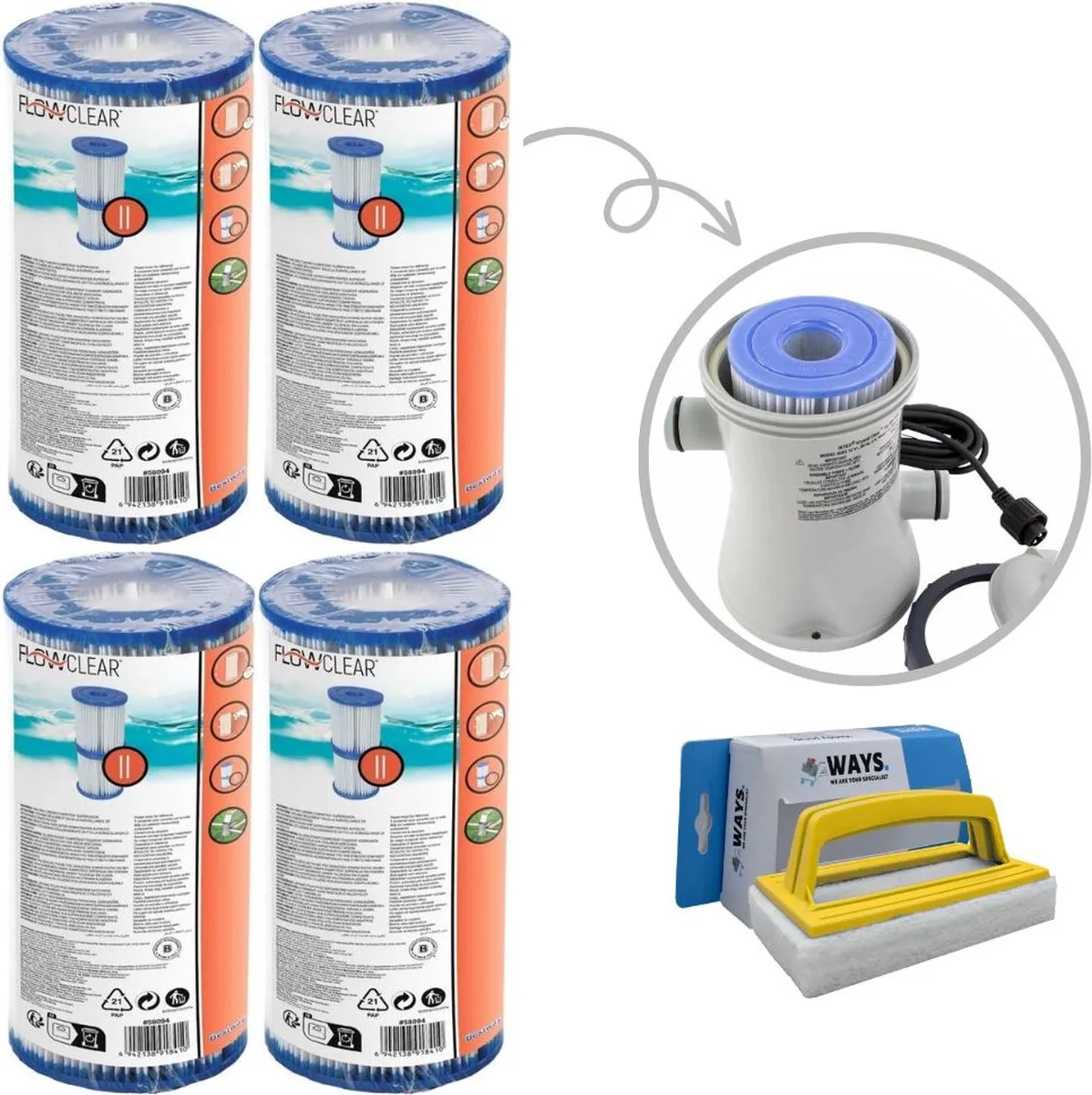 Bestway Type II Filters GKD