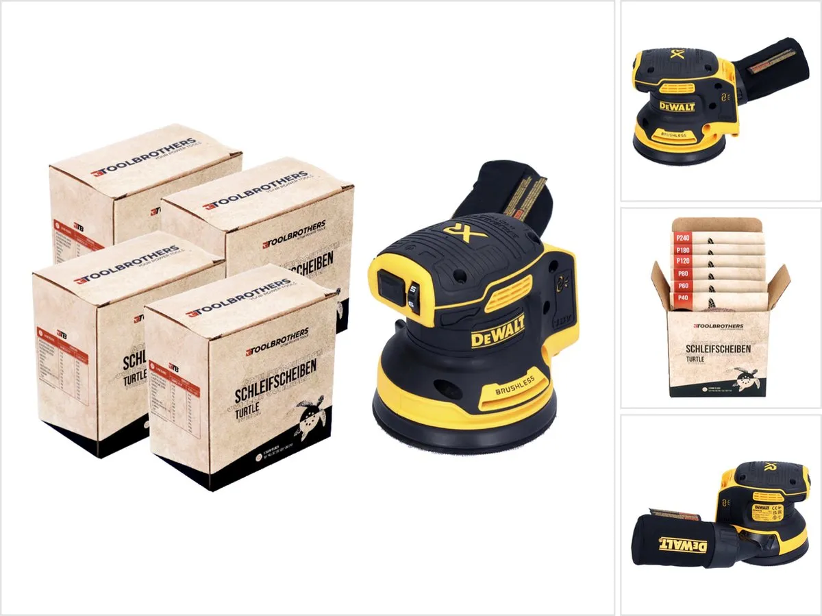 DeWalt DCW210N Excenterschuurmachine 125mm