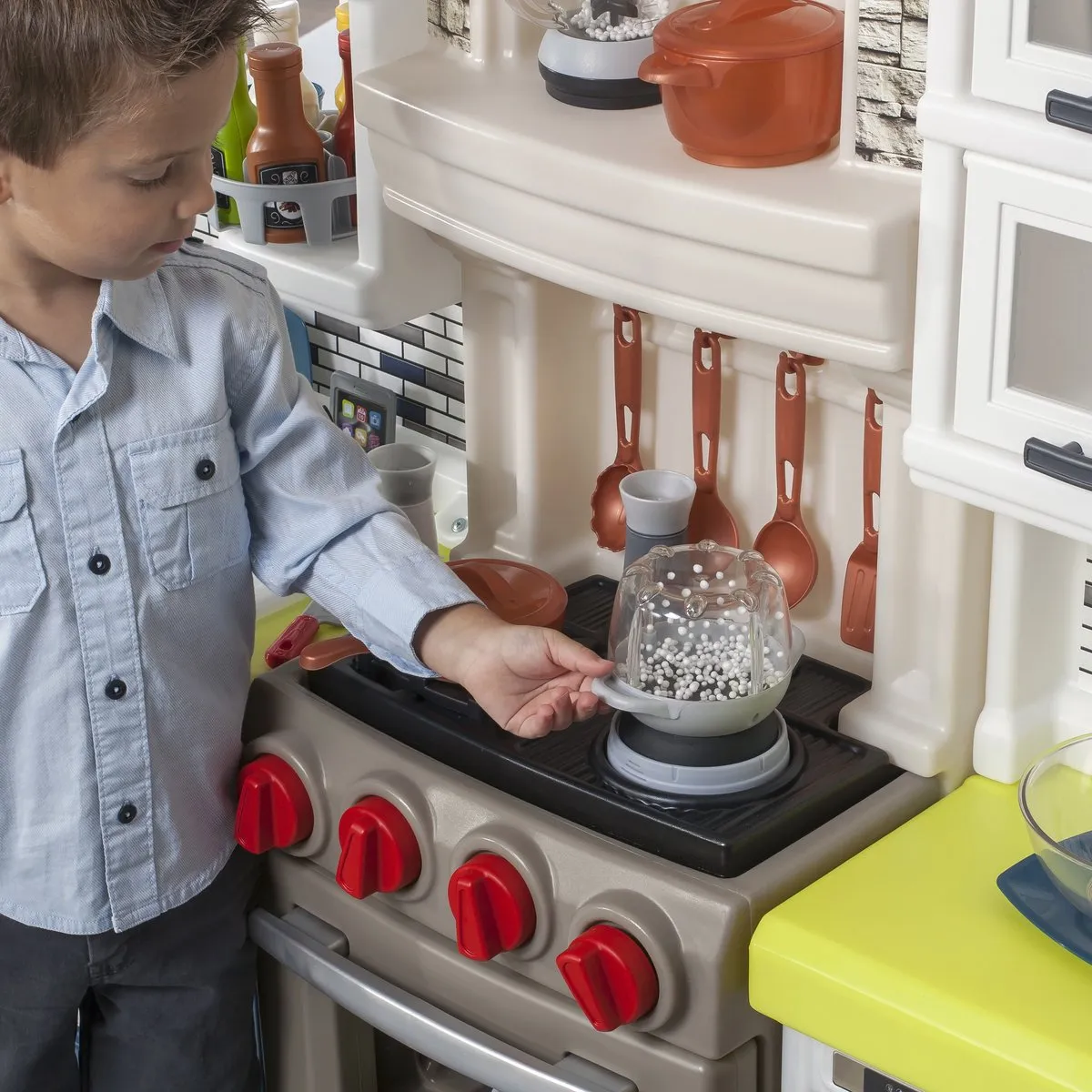 Step2 Speelkeuken Elegant Edge Kitchen - Multicolor