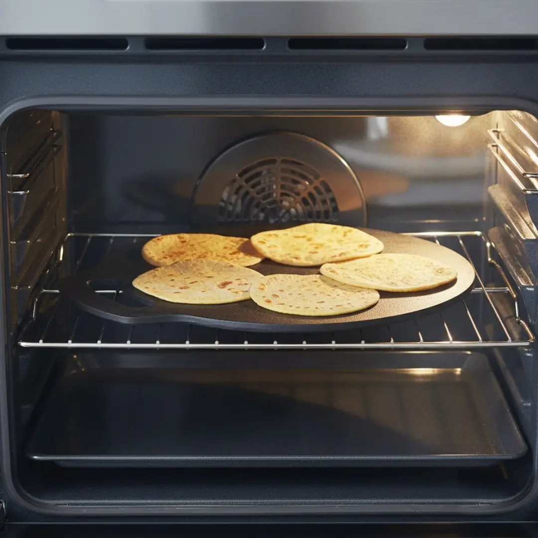 Orion Gietijzeren Tortilla- en Pannenkoekenpan 25cm - Zwart - afbeelding 6 van 6