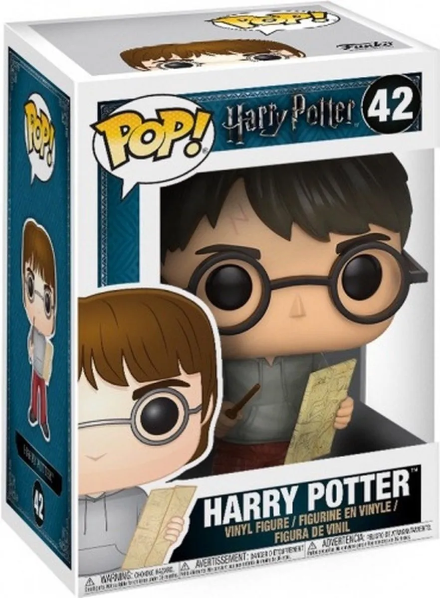 Funko Pop! Harry Potter Harry met Marauders Map Verzamelfiguur - Multi