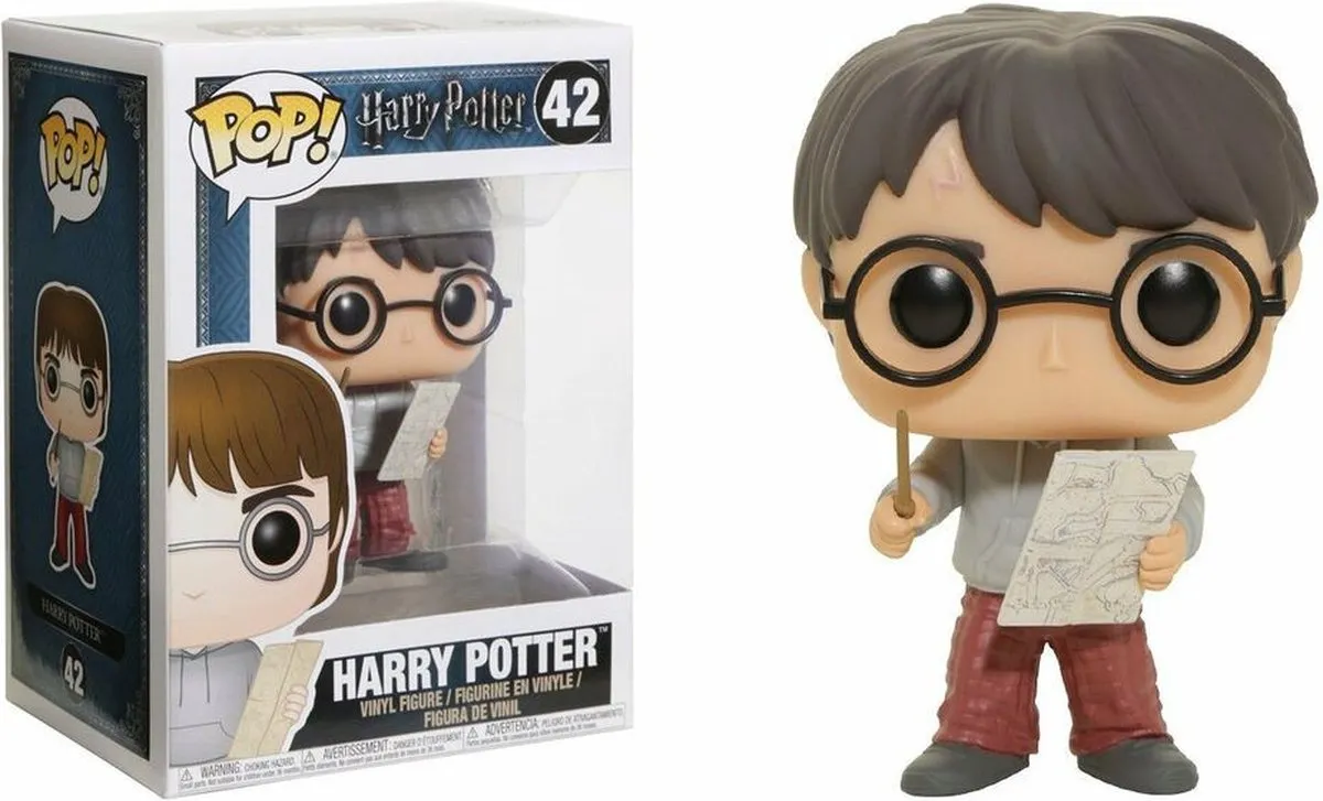 Funko Pop! Harry Potter Harry met Marauders Map Verzamelfiguur - Multi