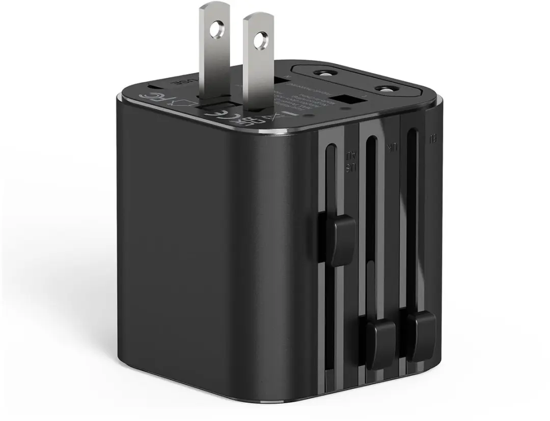 WiWu 14430 Universele Adapter 25W - Zwart