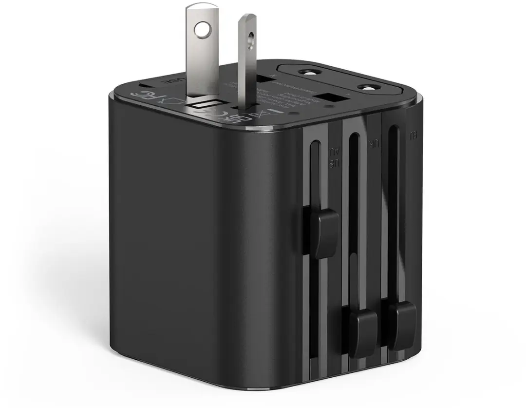 WiWu 14430 Universele Adapter 25W - Zwart