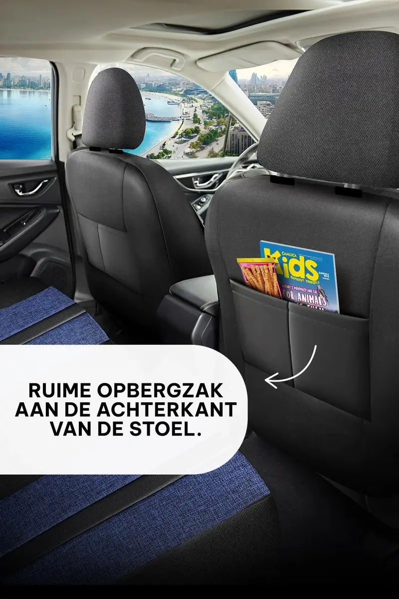 Panda Stoelhoezen Dodge Durango 2003-2008 Sevilla Blauw