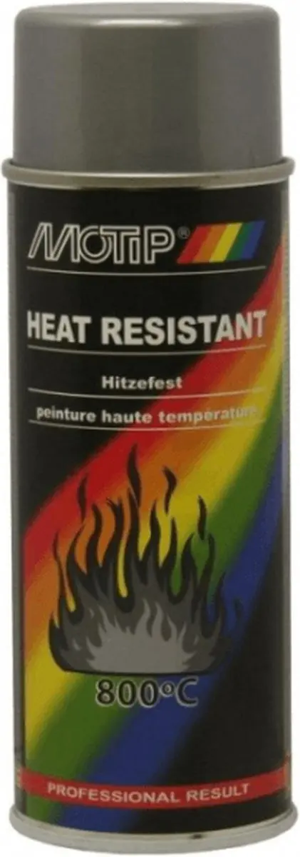 Motip Heat Resistant Spray - 400ml - Rood - afbeelding 6 van 6