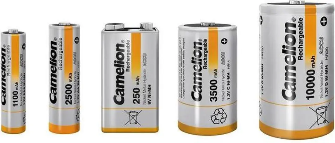 Camelion Mignon AA 2500mAh NiMH Batterijen