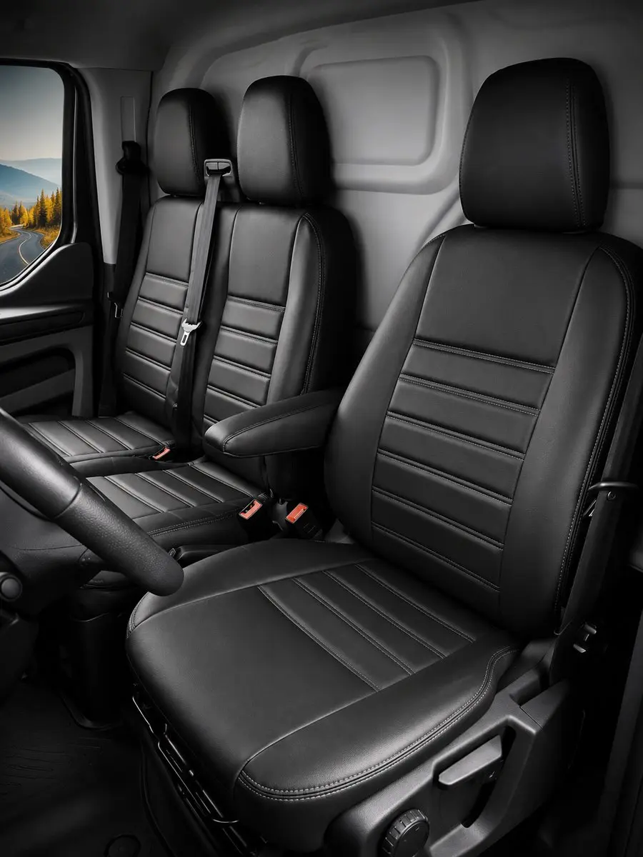 Panda Fezz Stoelhoezen Ford Transit Custom 2012-2023