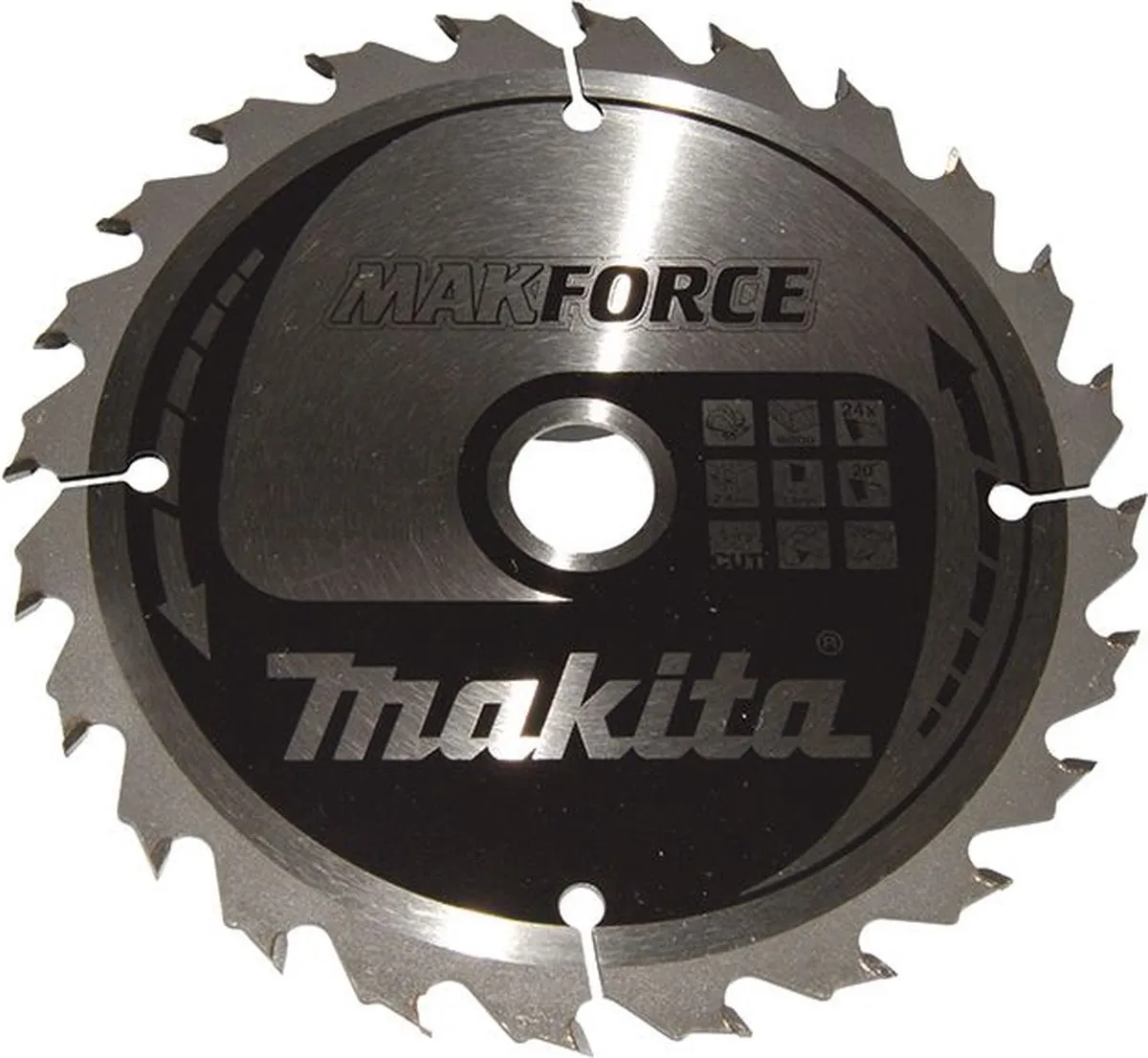 Makita MAKFORCE B-32203 Handcirkelzaagblad 160x20mm 24T