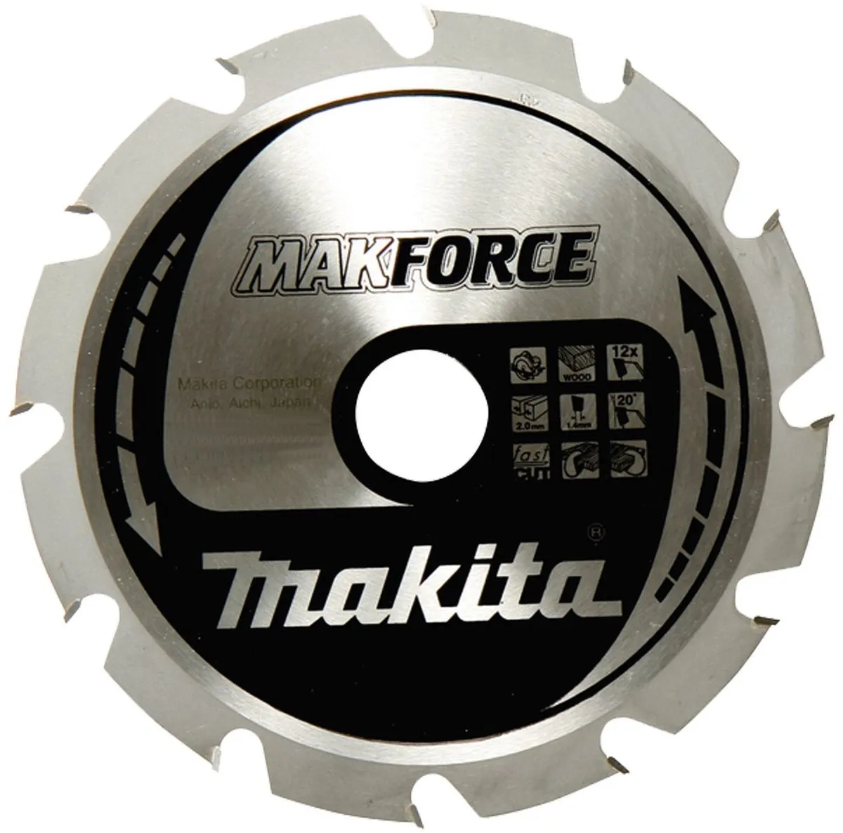 Makita MAKFORCE B-32203 Handcirkelzaagblad 160x20mm 24T