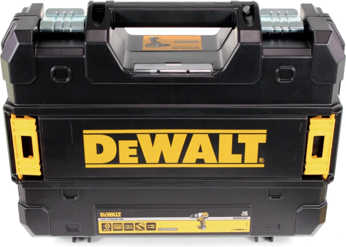 DeWalt DCD991P2 Accu Boormachine - 2x 5.0Ah - Koolborstelloos - afbeelding 6 van 6