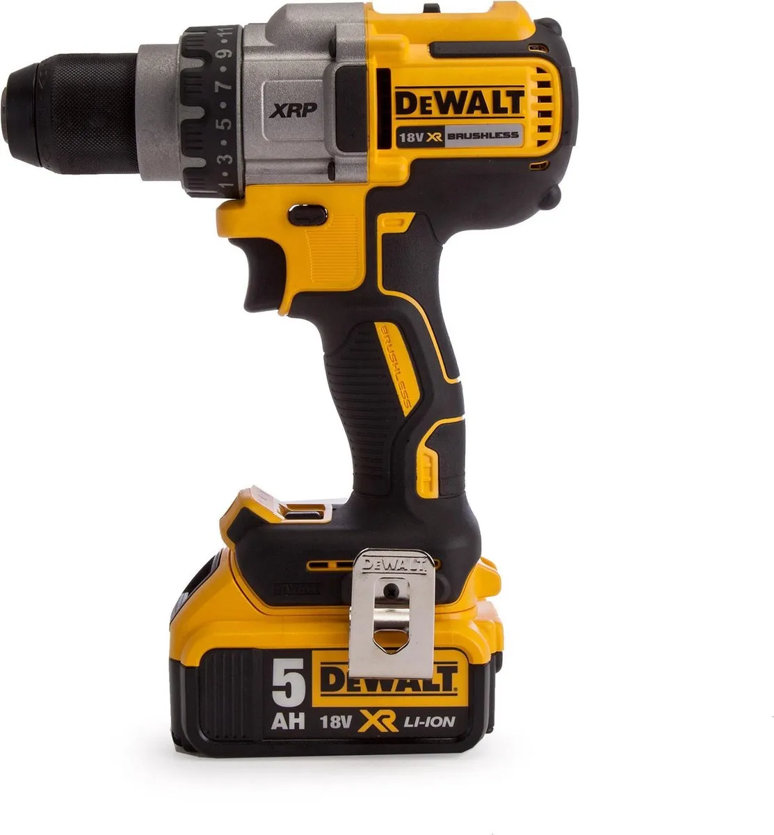 DeWalt DCD991P2 Accu Boormachine - 2x 5.0Ah - Koolborstelloos