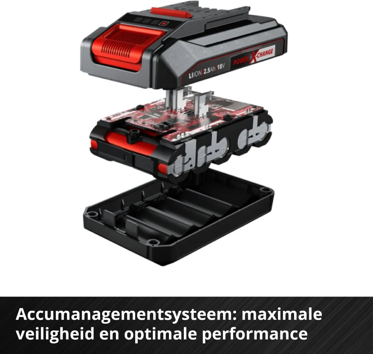 Einhell Power X-Change Starterkit 18V 2,5Ah - 1x Accu & Snellader