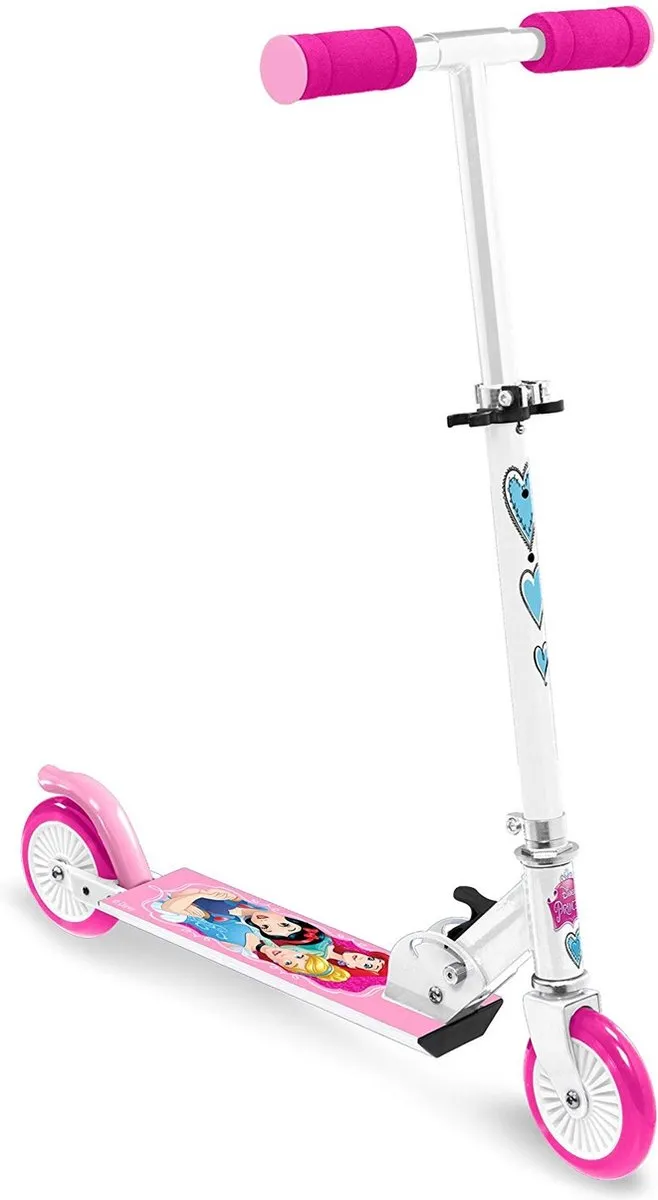 Disney Princess Inklapbare Step Wit & Roze