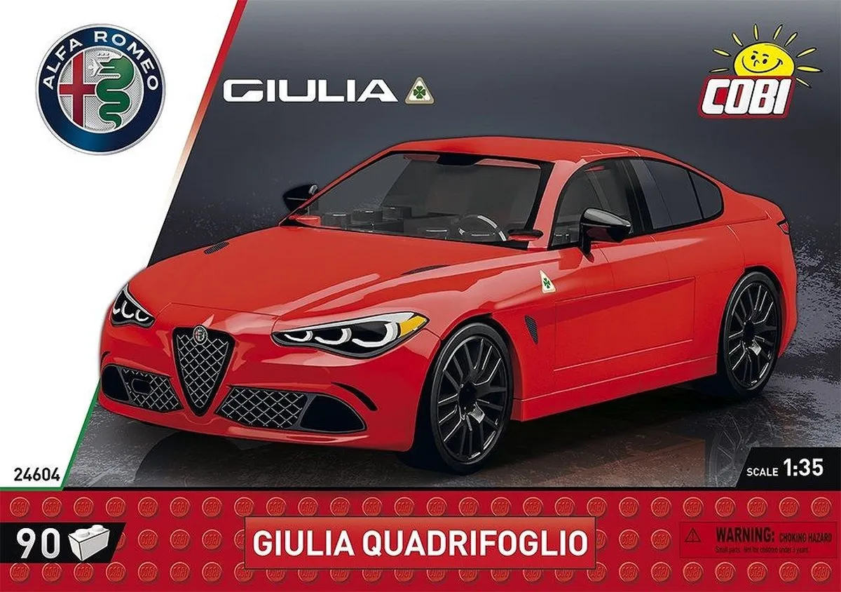 Cobi Giulia Quadrifoglio - 90 Onderdelen - Meerkleurig