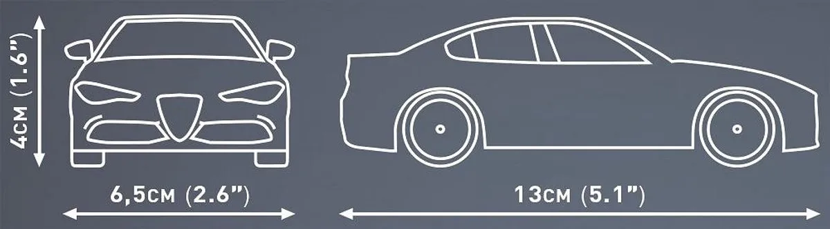 Cobi Giulia Quadrifoglio - 90 Onderdelen - Meerkleurig - afbeelding 6 van 6