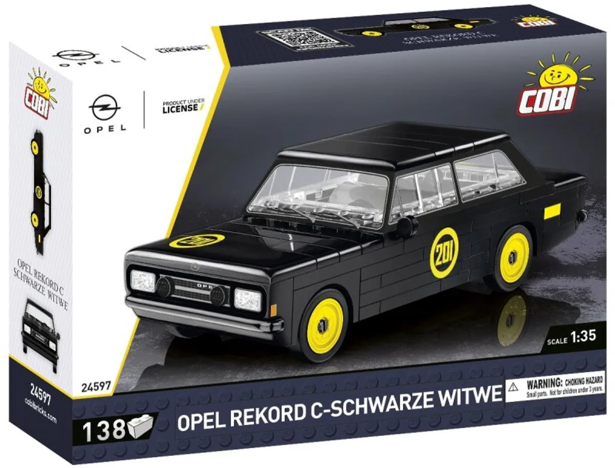 Cobi Opel Rekord C-Zwarte Weduwe