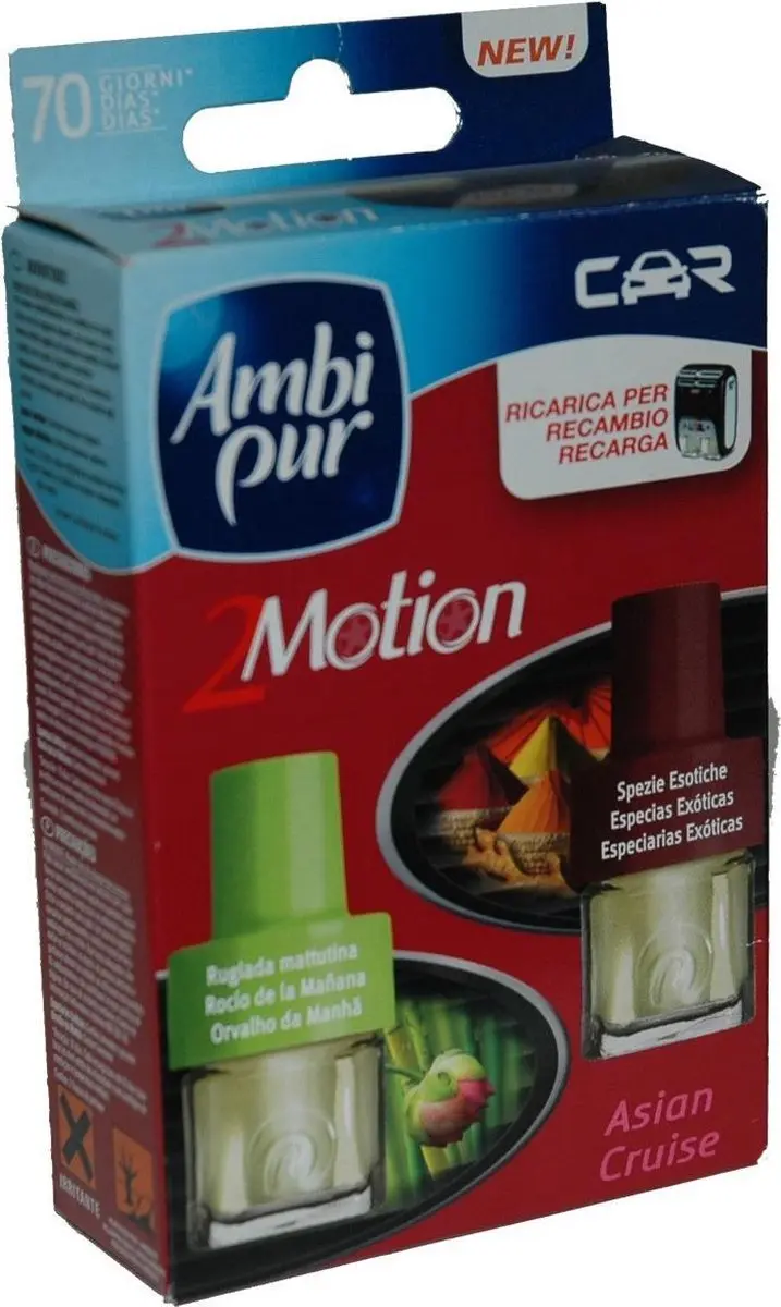 Ambi Pur 2motion Auto Luchtverfrisser Asian Cruise