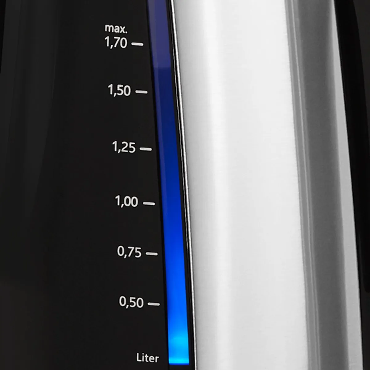 Melitta Look Aqua Waterkoker 1.7L - 2400W - Zwart - afbeelding 6 van 6