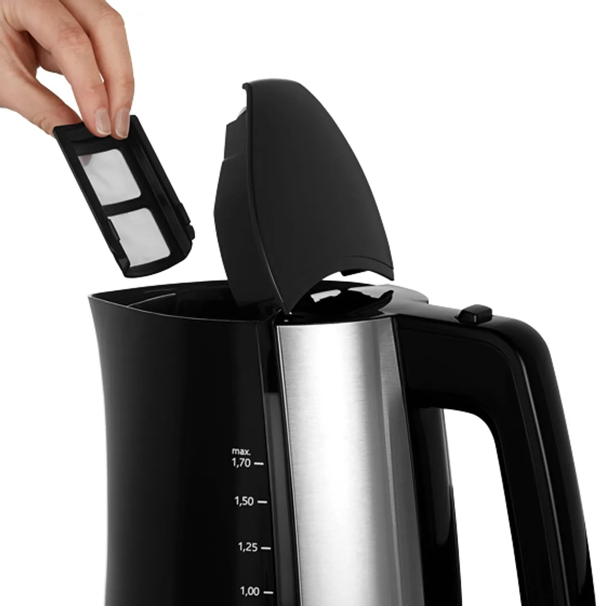 Melitta Look Aqua Waterkoker 1.7L - 2400W - Zwart