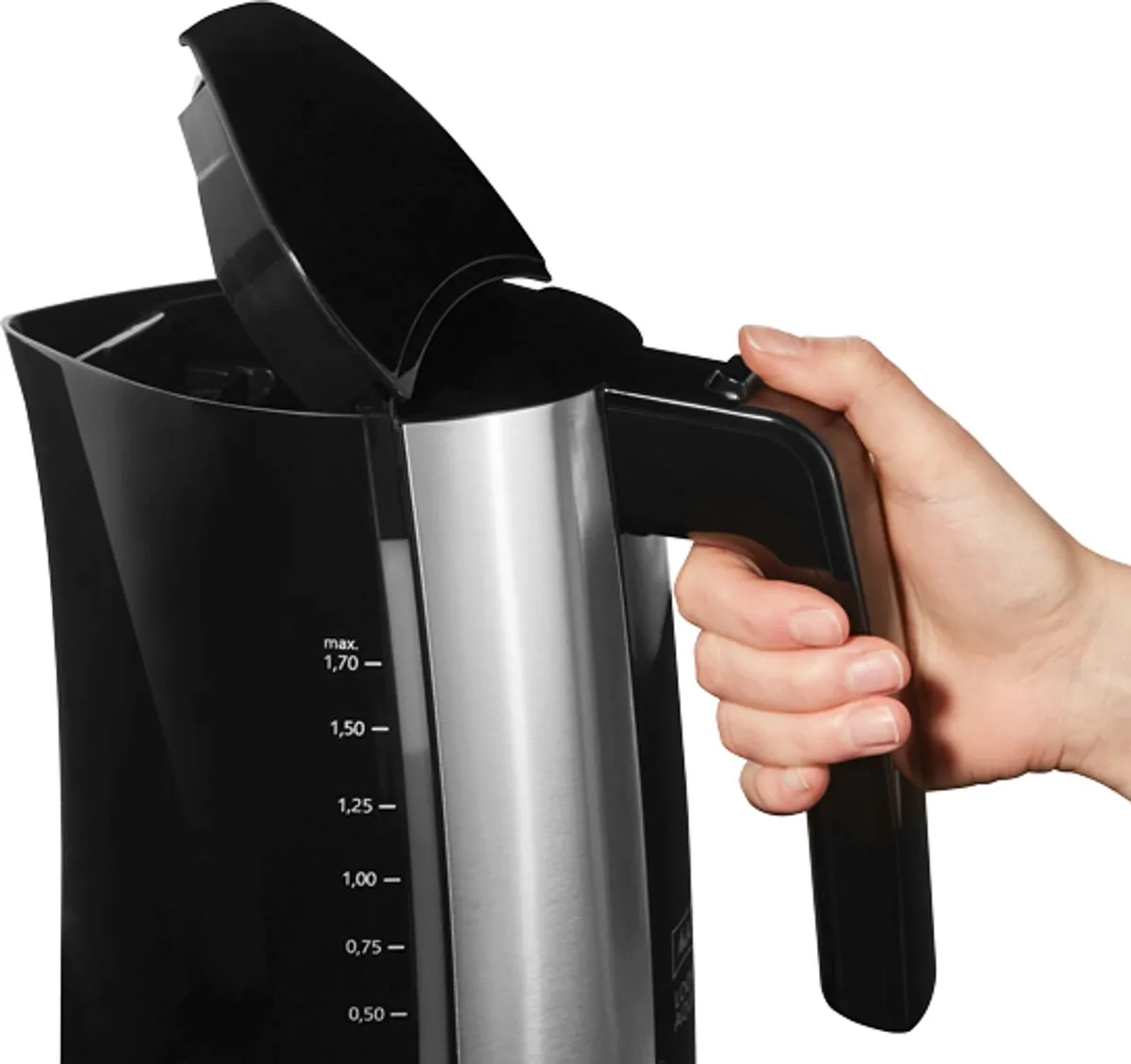 Melitta Look Aqua Waterkoker 1.7L - 2400W - Zwart