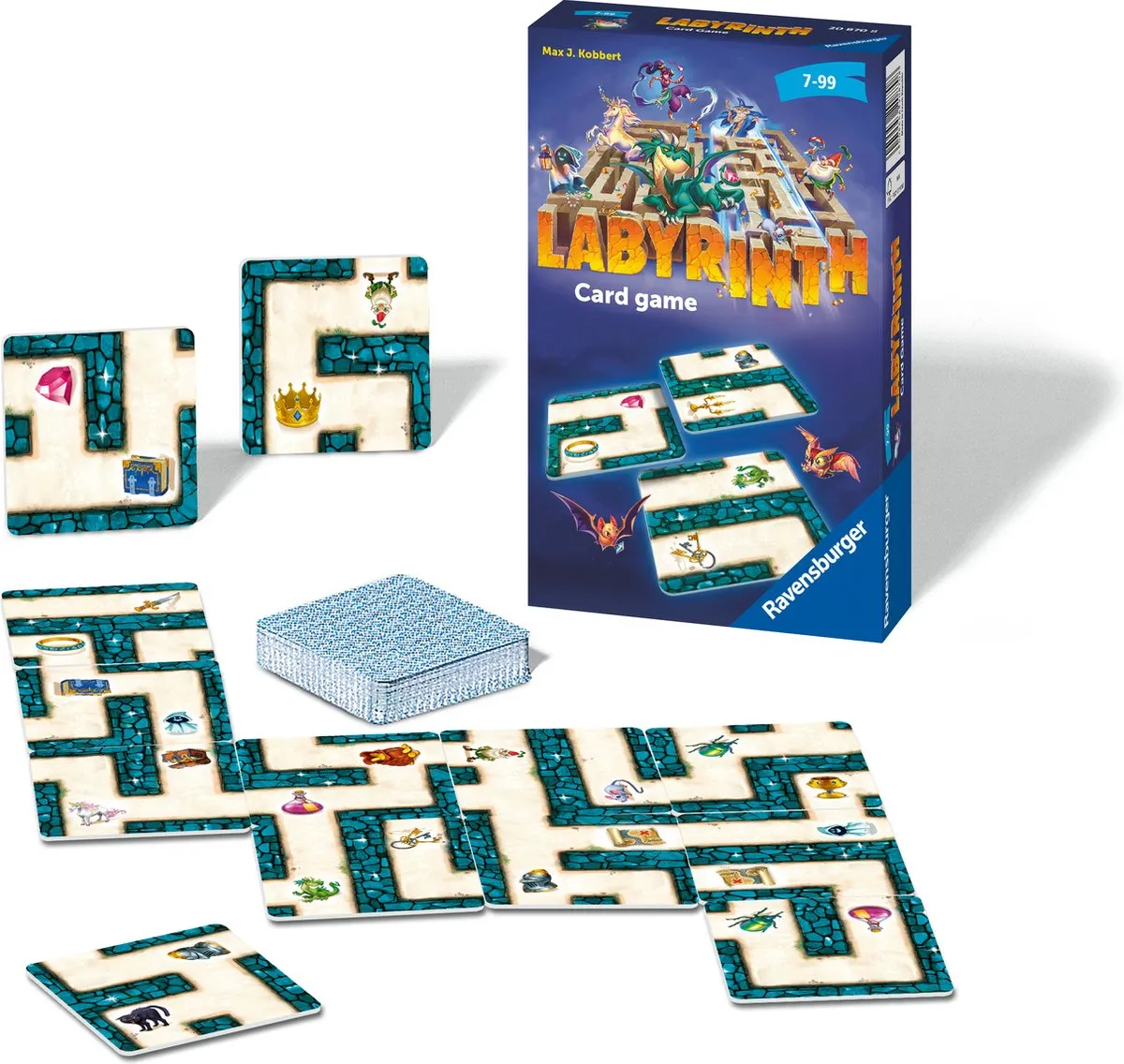 Ravensburger Labyrinth Kaartspel 208708 - 2-4 Spelers