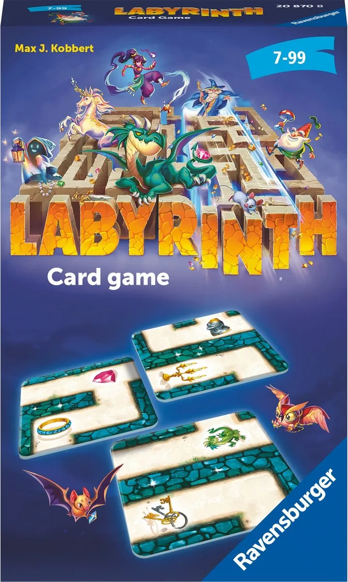 Ravensburger Labyrinth Kaartspel 208708 - 2-4 Spelers