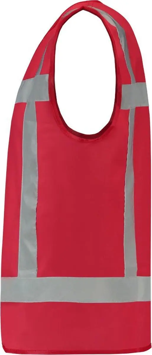 Tricorp Veiligheidsvest 453014 - Fluo Rood - 3XL-4XL