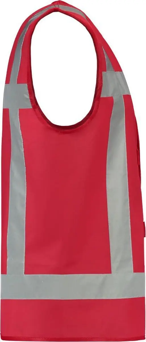 Tricorp Veiligheidsvest 453014 - Fluo Rood - 3XL-4XL