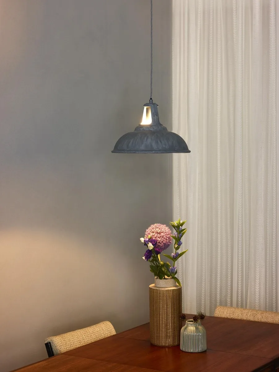 Lucide Markit Hanglamp Ø35cm Grijs